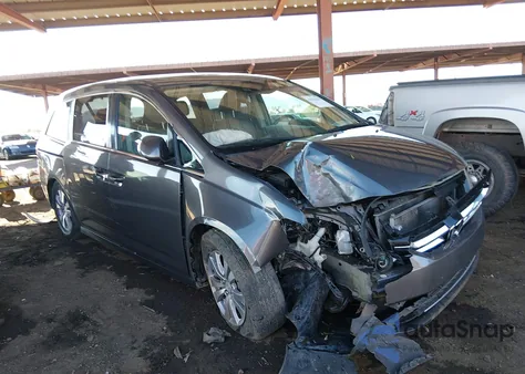 2016 Honda Odyssey Ex-L z USA, uszkodzony, nr VIN 5FNRL5H63GB031744